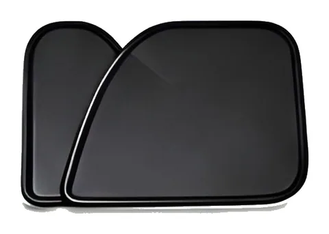 Black window sun shade