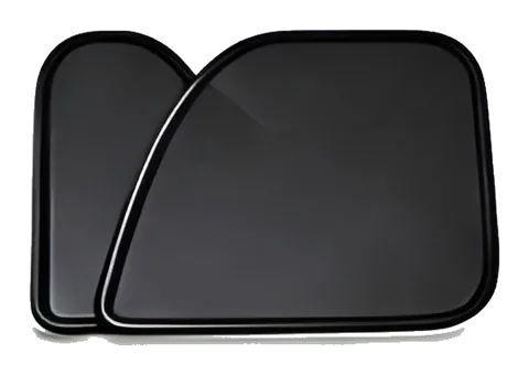 Black window sun shade